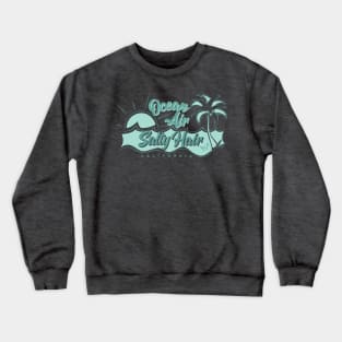 Ocean Air Salty Hair Crewneck Sweatshirt